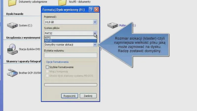 Bezpieczeństwo danych pendrive