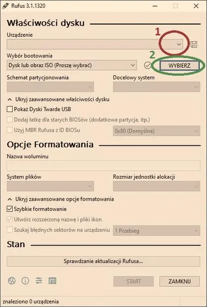 Bootowanie pendrive z Windows 10