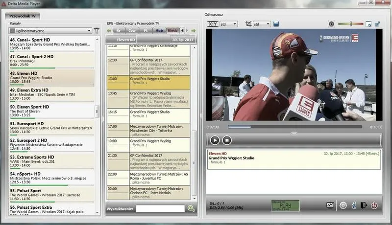 Delta Media Player bezpłatnie