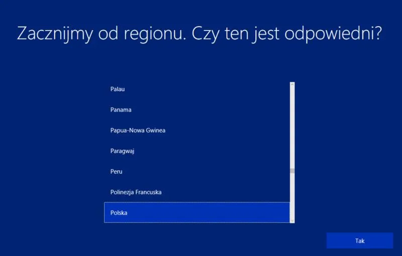 Instalacja Windows 10
