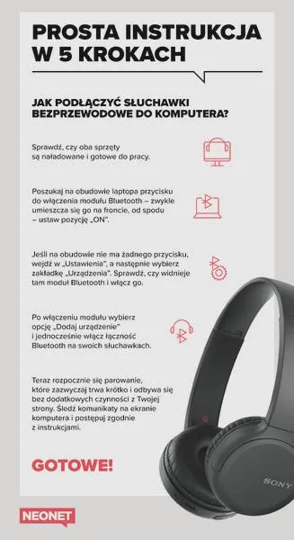 Konfiguracja połączenia Bluetooth