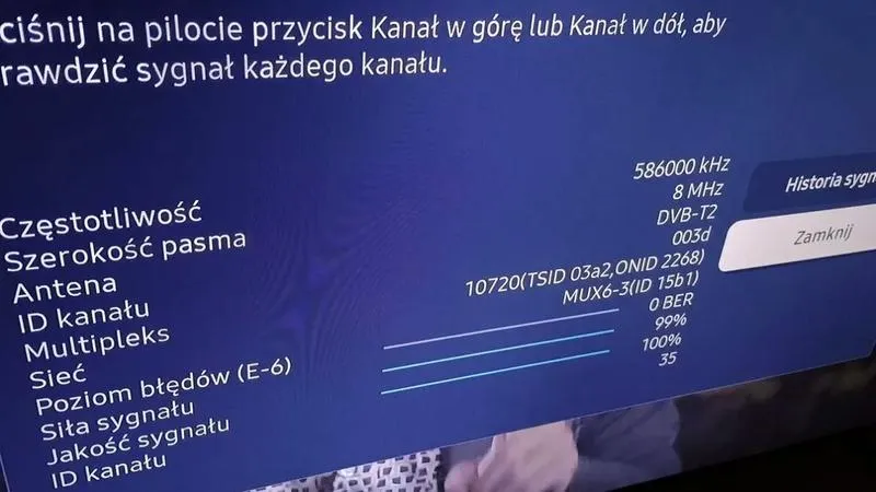 Naprawa sygnału TVN