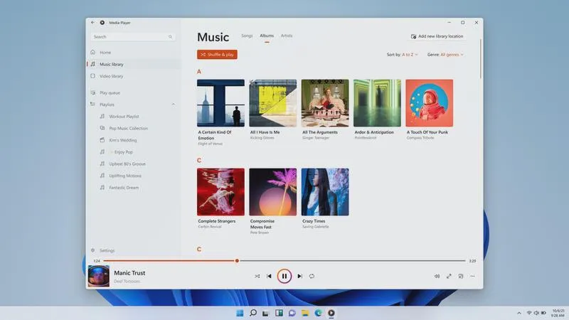 Odinstalowanie Windows Media Player