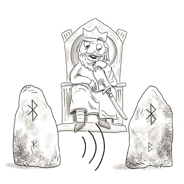 Symbolika logo Bluetooth