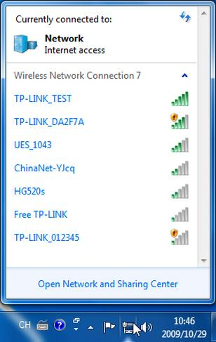 Wi‑Fi w Windows 7