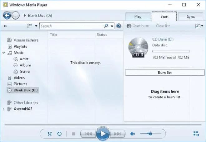 Windows Media Player
